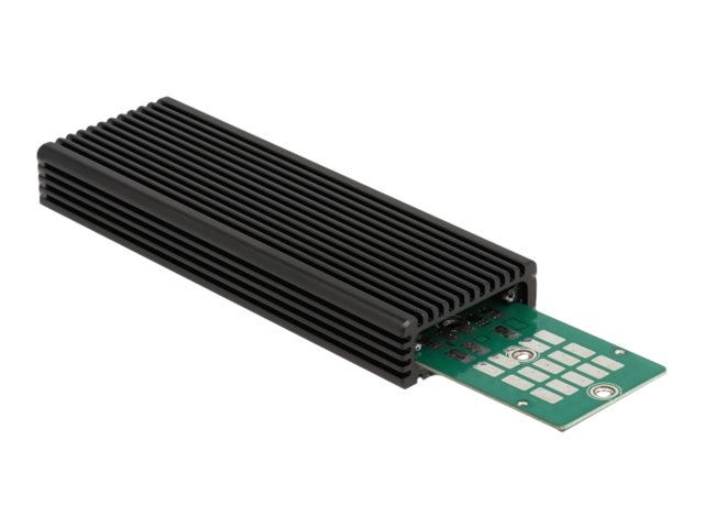 Delock Speichergehäuse - M.2 - M.2 NVMe Card / SATA 6Gb/s - USB 3.2 (Gen 2)