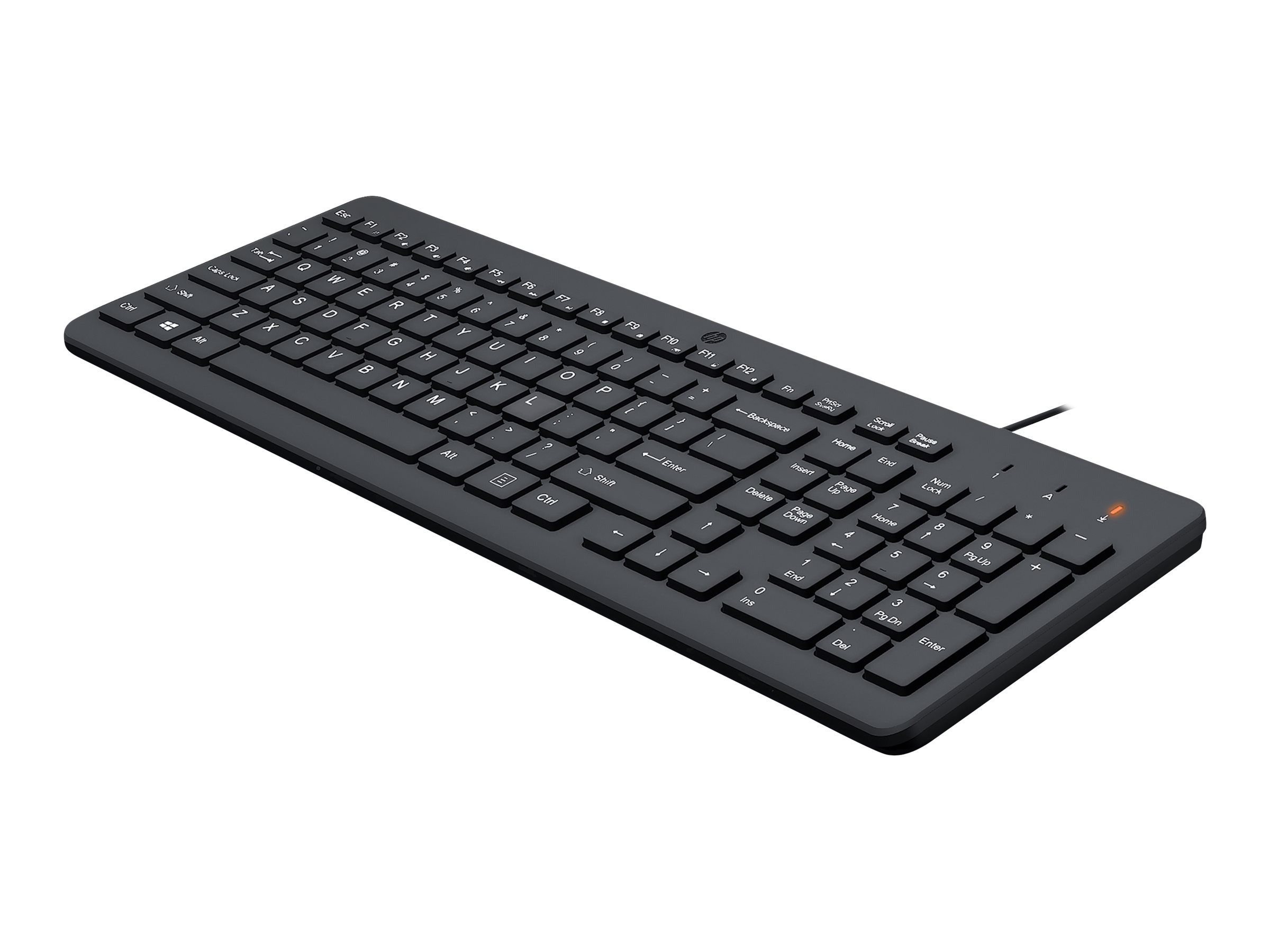 HP 150 - Tastatur - Deutsch - Schwarz - für Victus by HP Laptop 15, 16