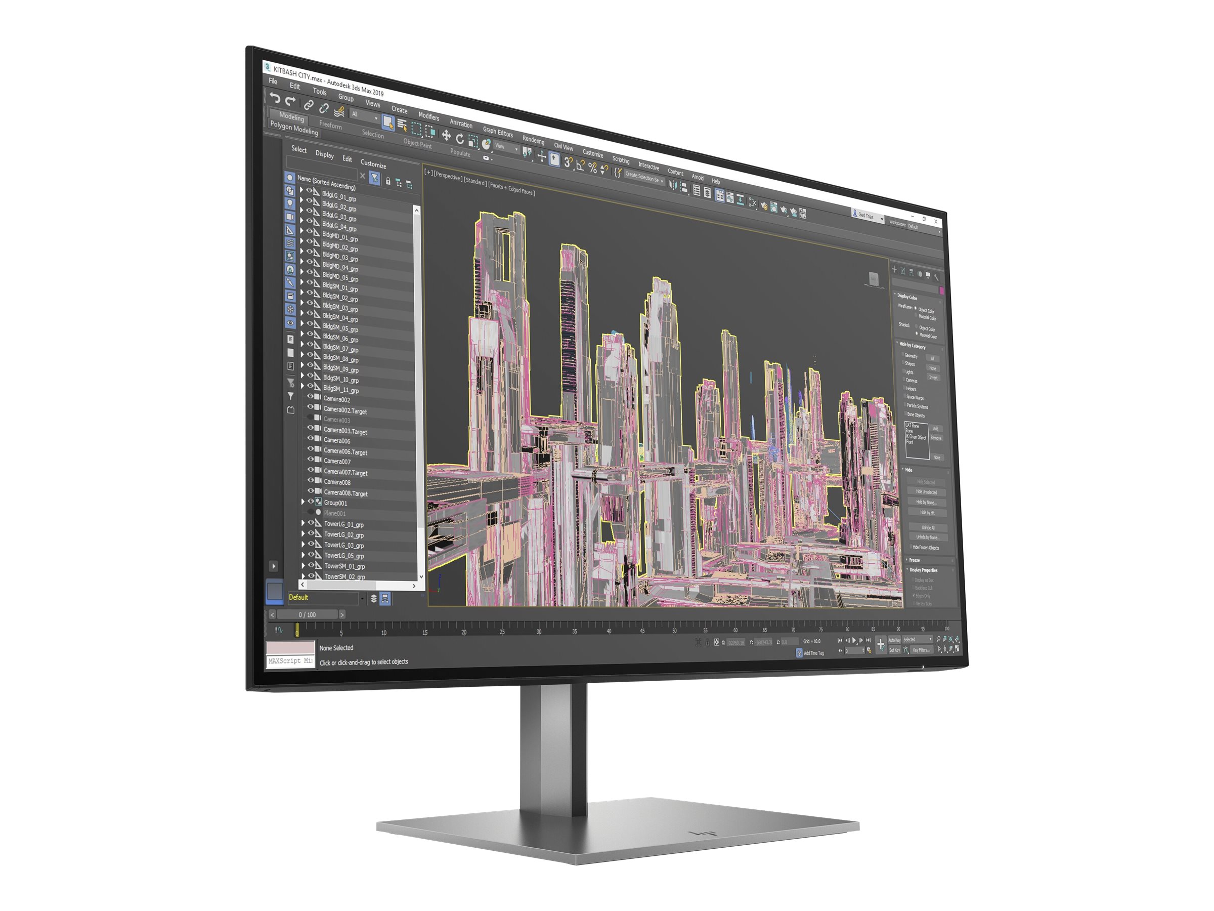 HP Z27u G3 - LED-Monitor - 68.6 cm (27") - 2560 x 1440 QHD @ 60 Hz