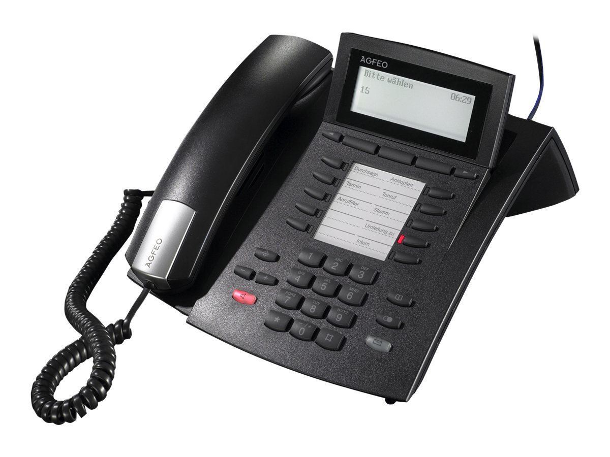 AGFEO ST 42 - ISDN-Telefon - Schwarz