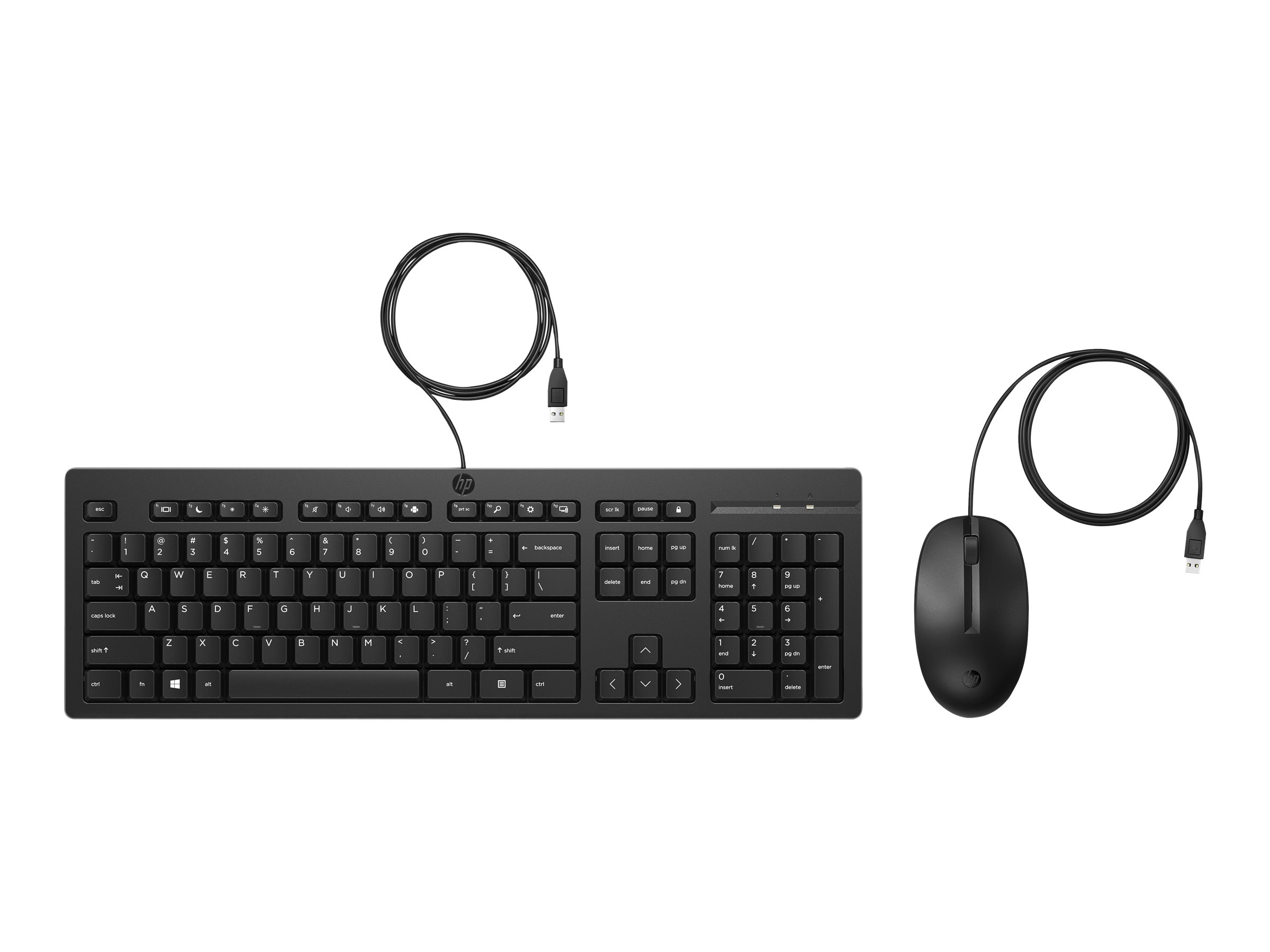 HP 225 - Tastatur-und-Maus-Set - USB - Deutsch