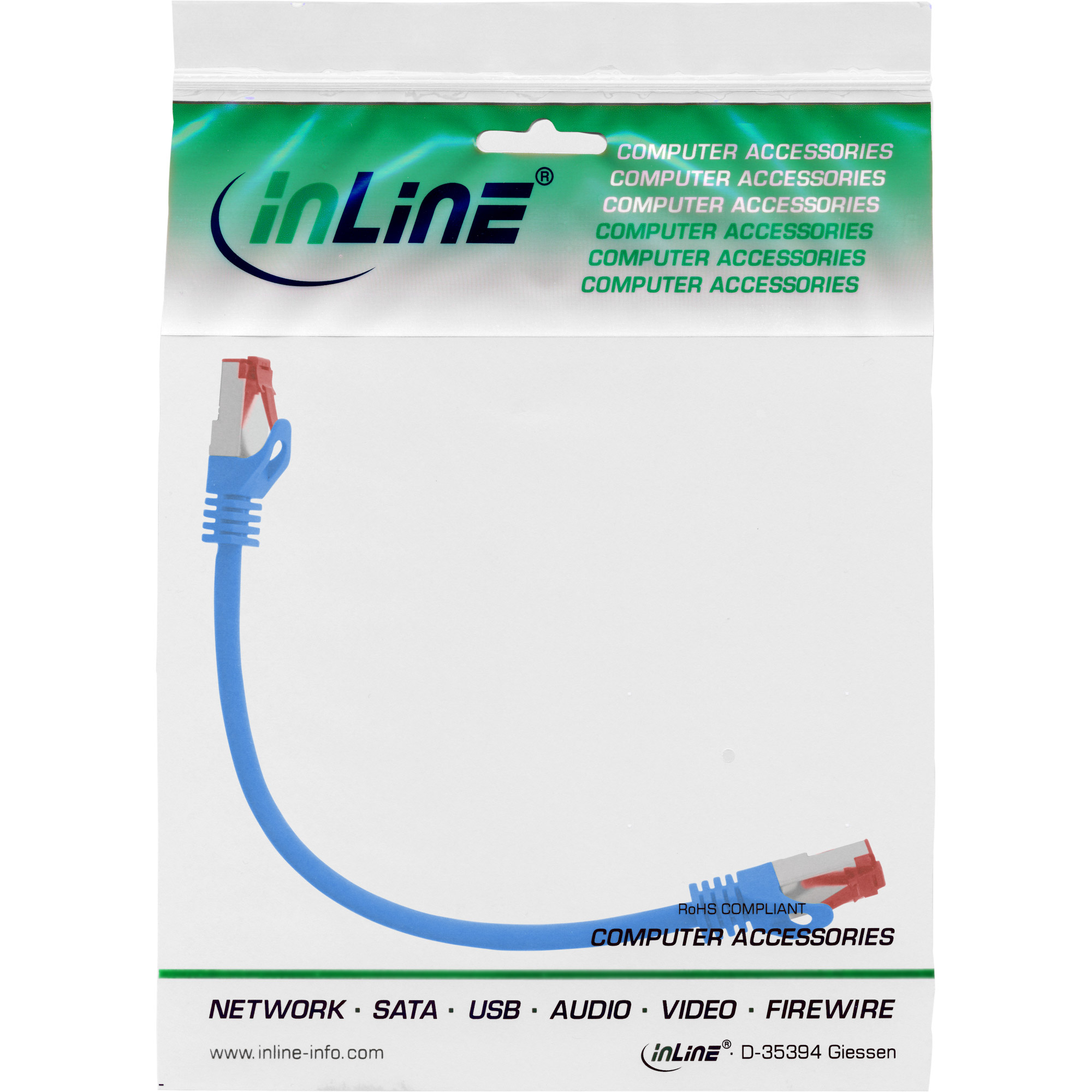 InLine Patch-Kabel - RJ-45 (M) bis RJ-45 (M)