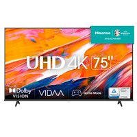 Hisense 75A6K - 190,5 cm (75") - 3840 x 2160 Pixel - 4K Ultra HD - Smart-TV - WLAN - Schwarz