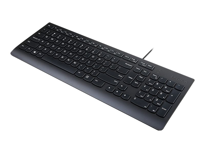 Lenovo Essential - Tastatur - USB - Deutsch - Schwarz