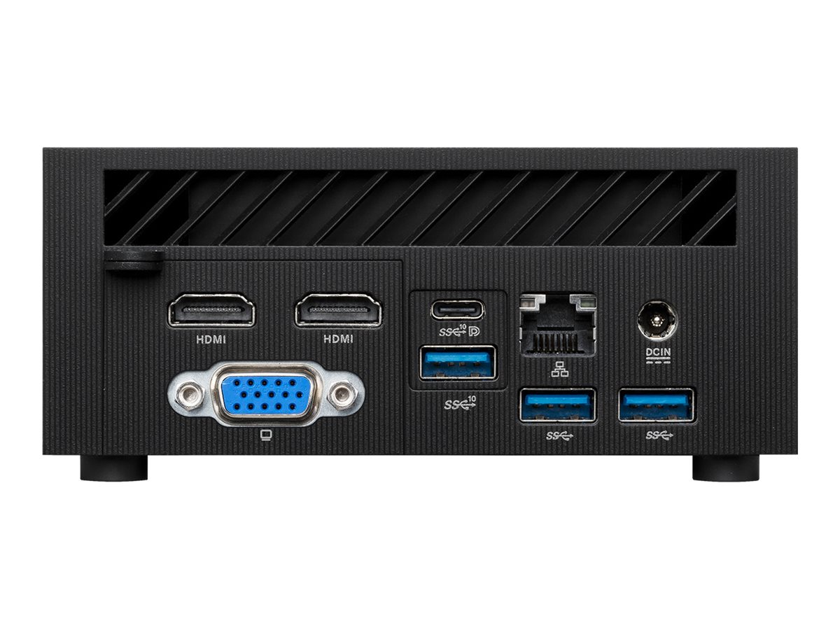 ASUS Mini PC PN52 BBR758HD - Barebone - Mini-PC - 1 x Ryzen 7 5800H / 3.2 GHz - RAM 0 GB - Radeon Graphics - GigE, 2.5 GigE, Bluetooth 5.2, 802.11ax (Wi-Fi 6E)