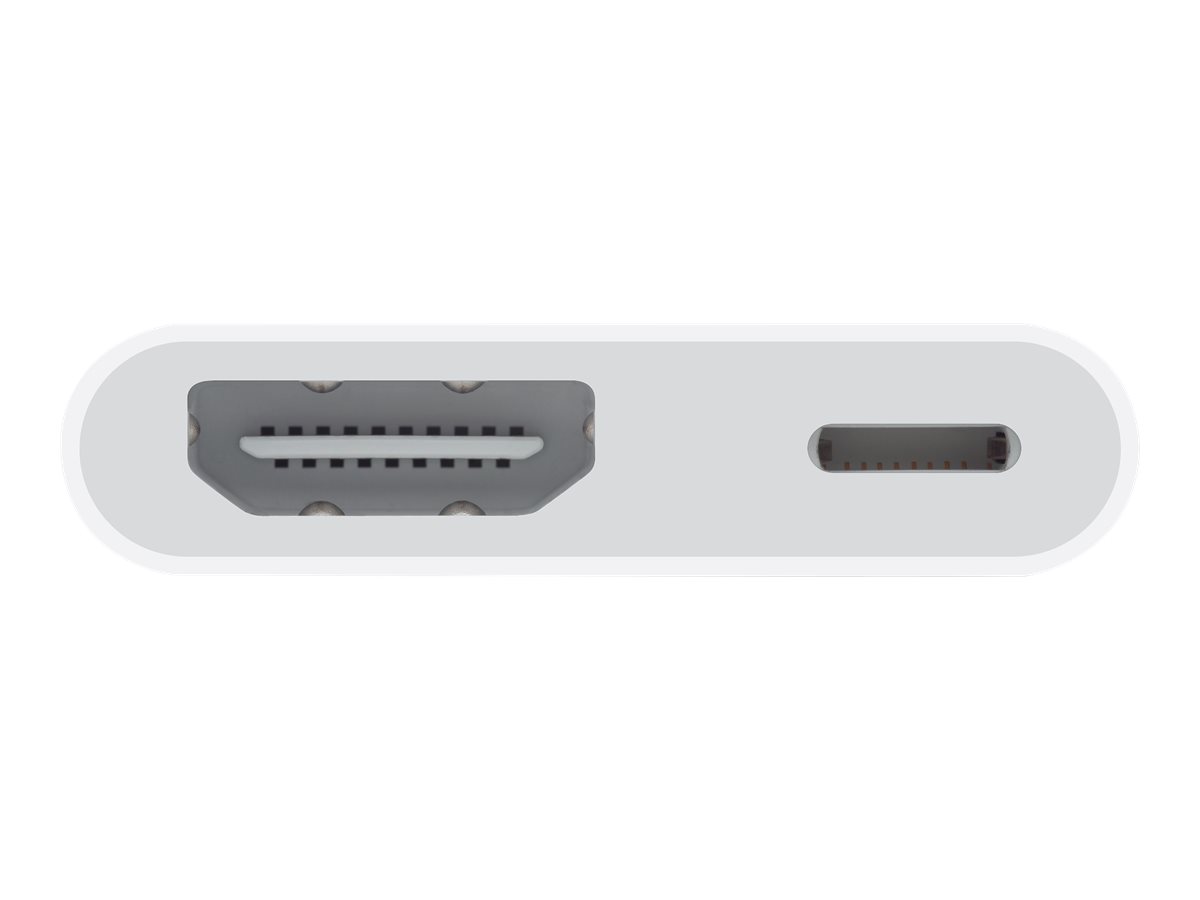 Apple Lightning Digital AV Adapter - Lightning-Kabel - Lightning männlich zu HDMI, Lightning weiblich - für iPad/iPhone/iPod (Lightning)