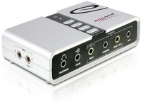 Delock USB Sound Box 7.1 - Soundkarte - 7.1