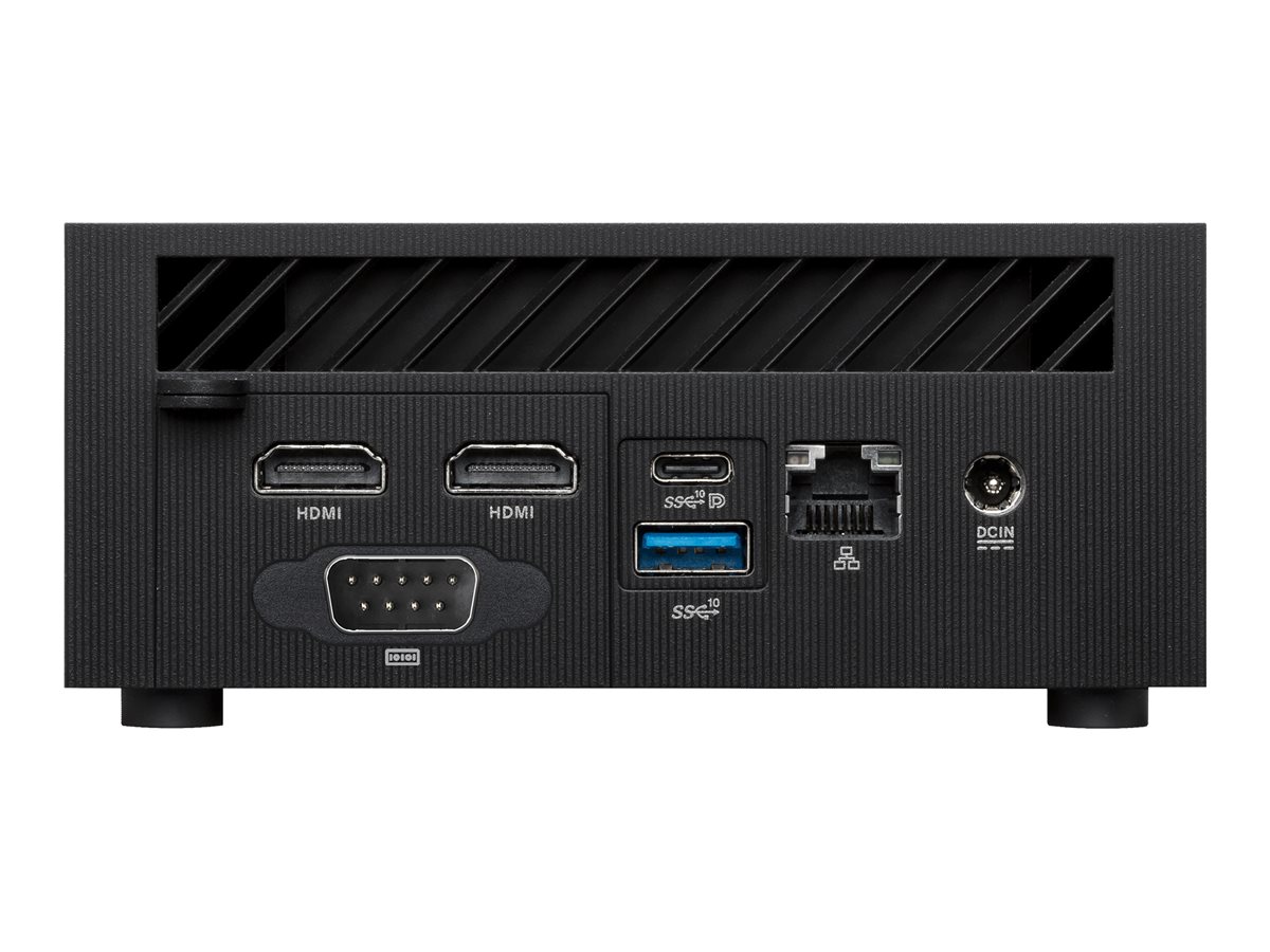 ASUS ExpertCenter PN64 BB7014MD - Barebone - Mini-PC - 1 x Core i7 12700H / 2.3 GHz - Intel Iris Xe Grafikkarte - GigE, 2.5 GigE, Bluetooth 5.2, 802.11ax (Wi-Fi 6E)