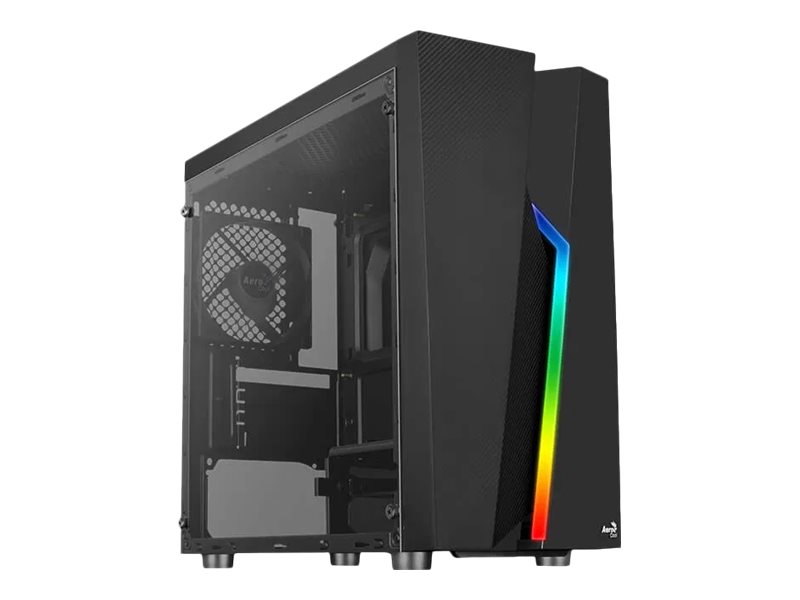 AEROCOOL ADVANCED TECHNOLOGIES AeroCool Bolt Mini - Tower - micro ATX - Seitenteil mit Fenster (Acryl)