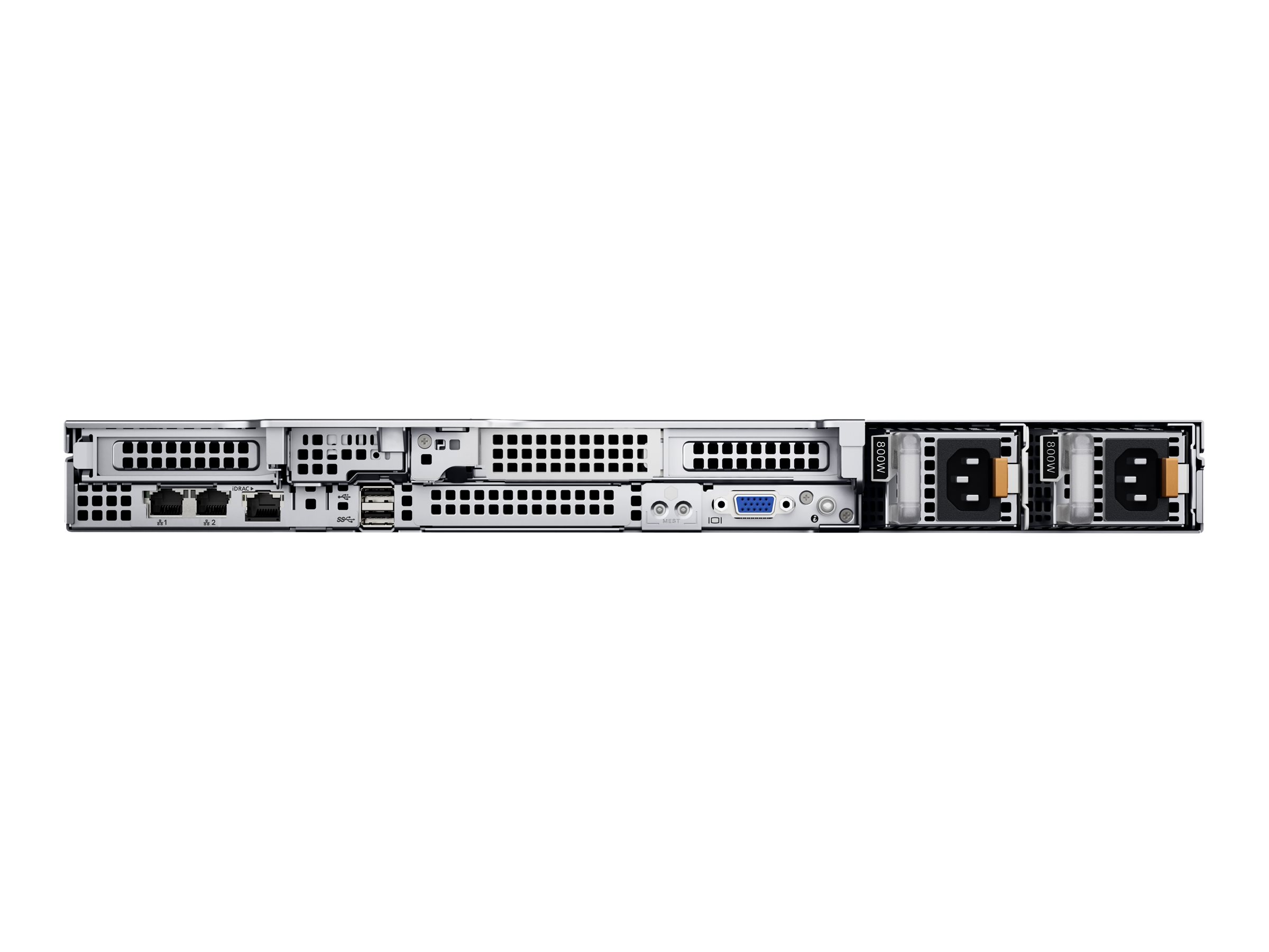 Dell PowerEdge R450 - Server - Rack-Montage - 1U - zweiweg - 1 x Xeon Silver 4310 / 2.1 GHz - RAM 32 GB - SAS - Hot-Swap 6.4 cm (2.5")
