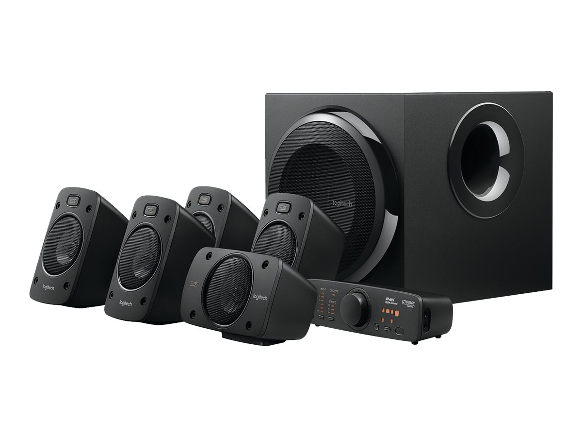 Logitech Z-906 - Lautsprechersystem - für Heimkino - 5.1-Kanal - 500 Watt (Gesamt)