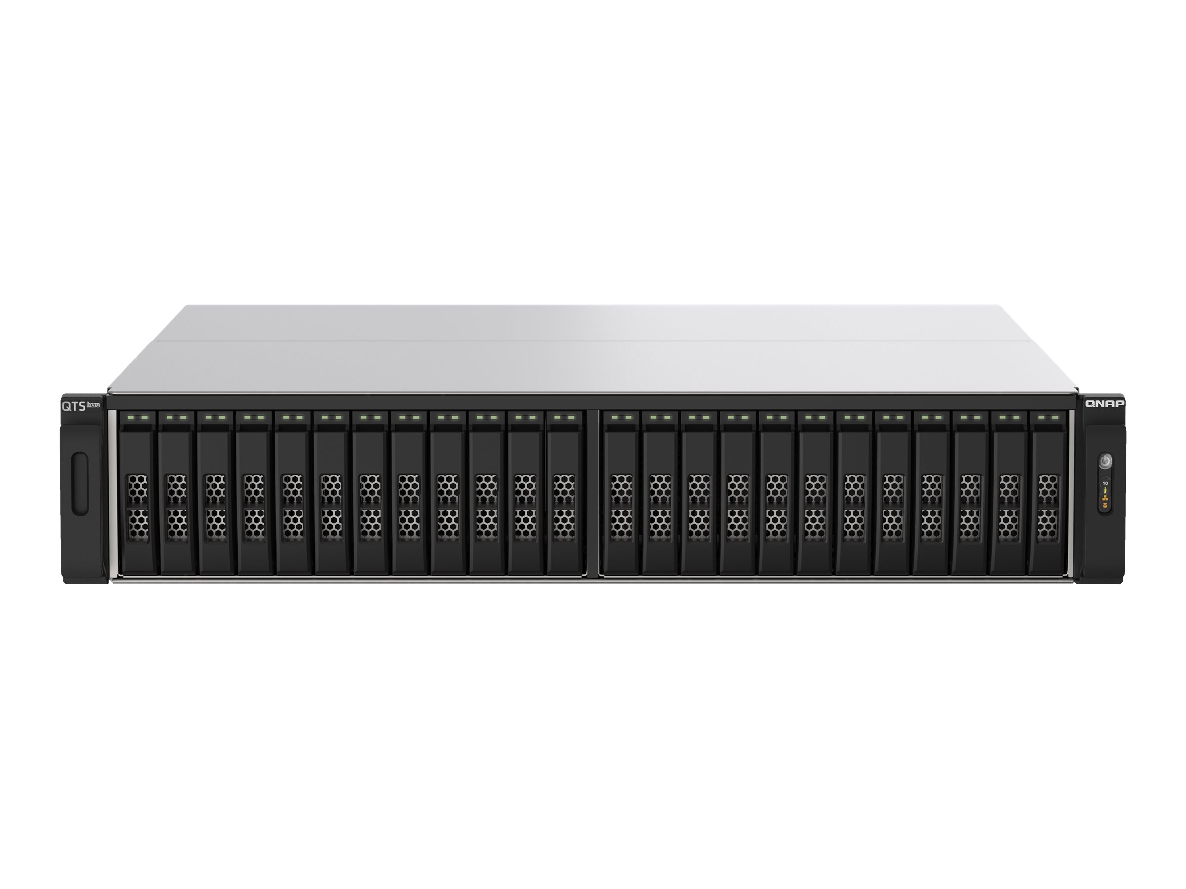 QNAP TS-H2490FU - NAS-Server - 24 Schächte - Rack - einbaufähig - PCI Express 3.0 x4 (NVMe)