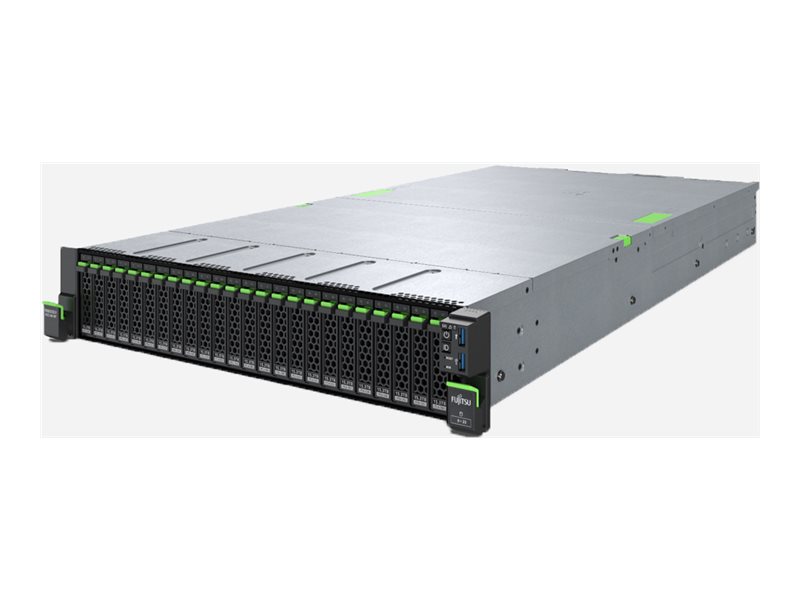 Fujitsu PRIMERGY RX2540 M7 - Server - Rack-Montage - 2U - zweiweg - 1 x Xeon Silver 4410Y / 2 GHz - RAM 32 GB - SATA/SAS - Hot-Swap 6.4 cm (2.5")
