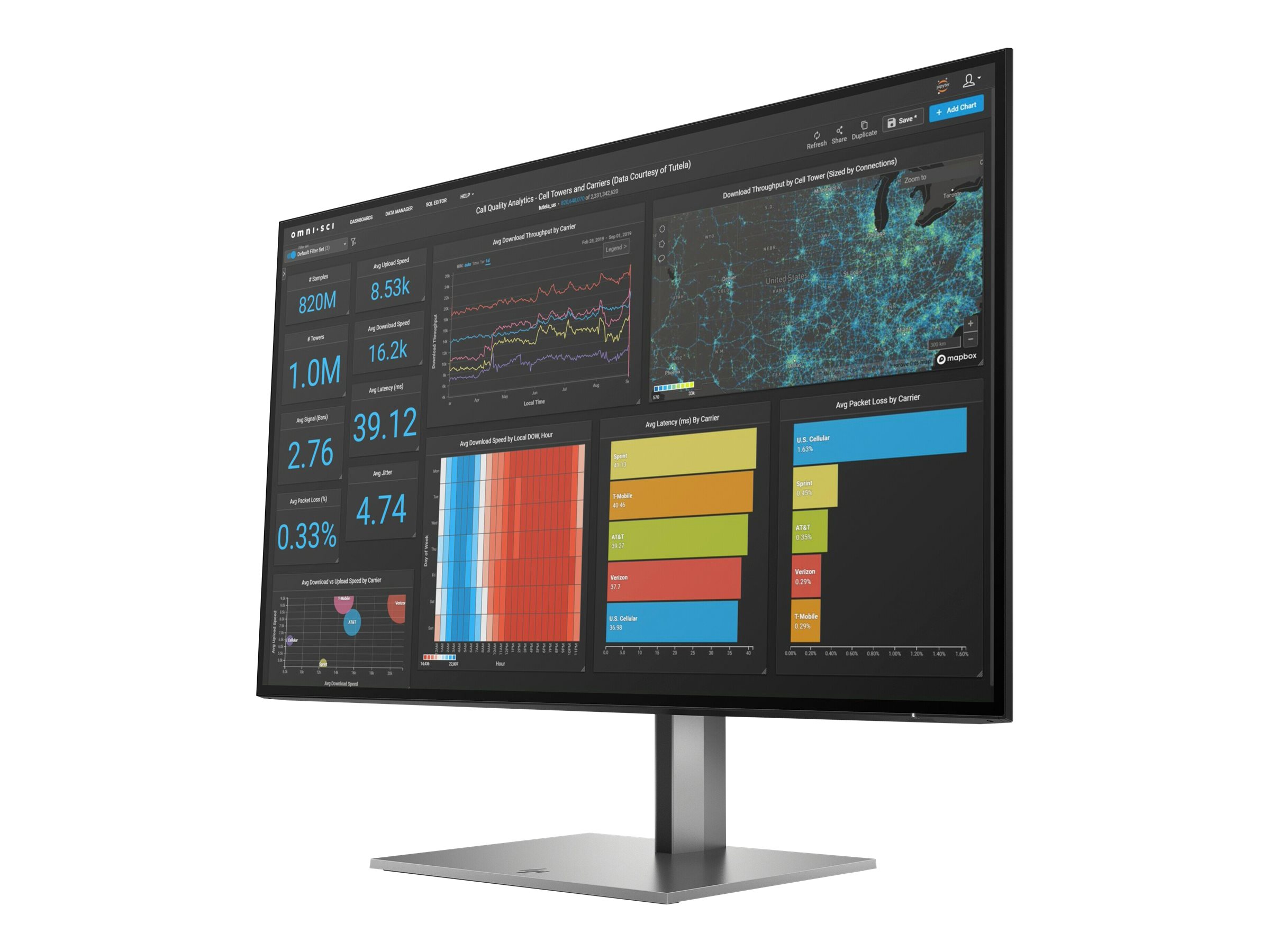 HP Z27q G3 - LED-Monitor - 68.6 cm (27") - 2560 x 1440 QHD @ 60 Hz