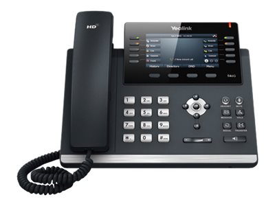 Yealink SIP-T46U - VoIP-Telefon mit Rufnummernanzeige