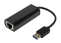 ALLNET ALL0173Gv2 - USB Type-A 3.0 - RJ-45 - Schwarz