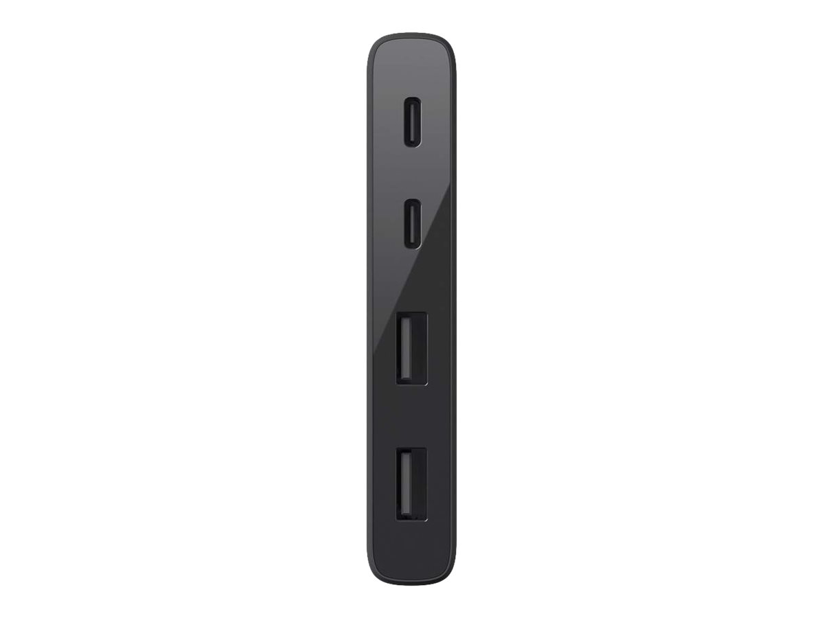 Belkin USB-C 4-Port Mini Hub - Hub - 4 x SuperSpeed USB 3.0