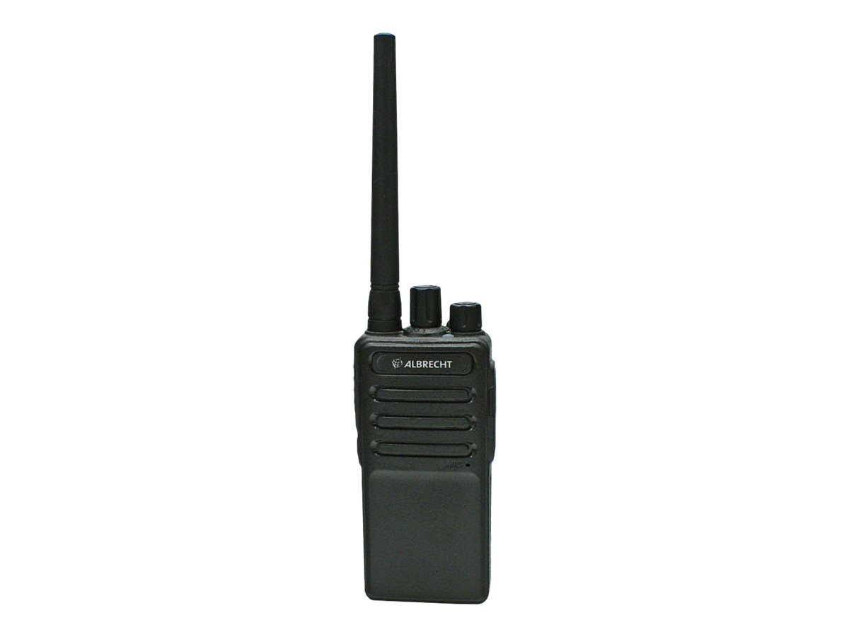 Albrecht Tectalk Worker 2 - Tragbar - Zwei-Wege Funkgerät - PMR - 446 MHz - 16 Kanäle (Packung mit 4)