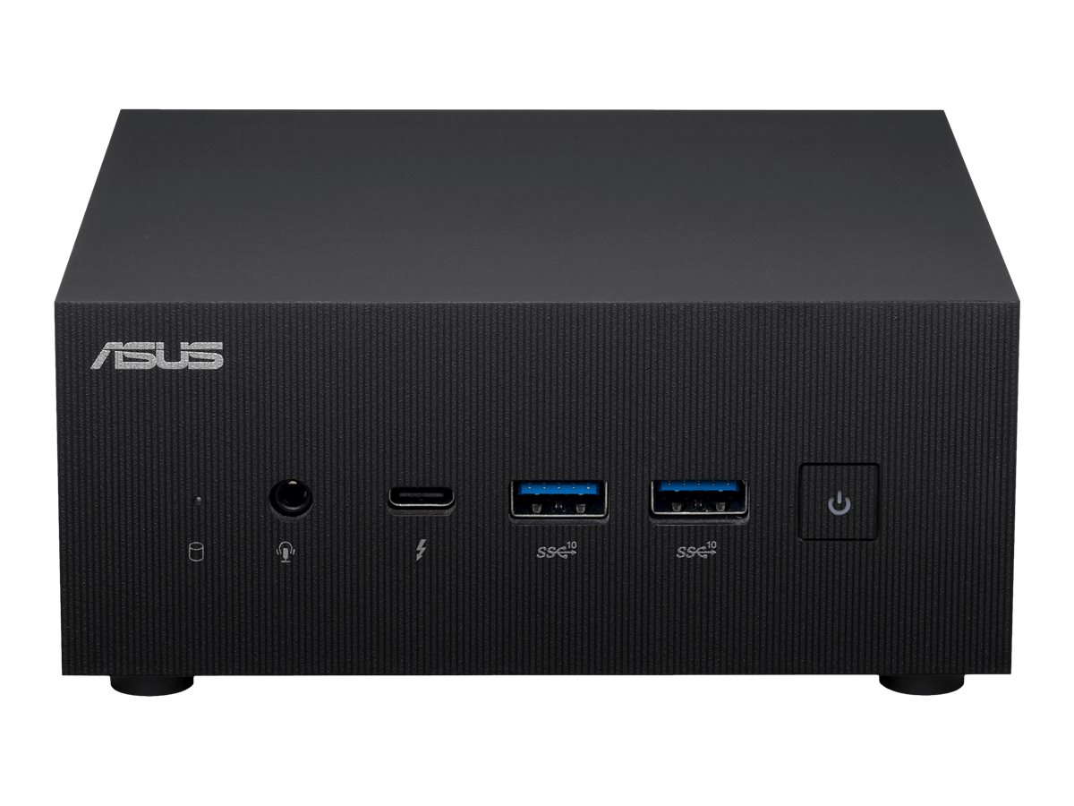 ASUS ExpertCenter PN64 BB7004MDE1 - Barebone - Mini-PC - 1 x Core i7 13700H / 3.7 GHz - RAM 0 GB - Intel Iris Xe Grafikkarte - GigE, 2.5 GigE, Bluetooth 5.2, 802.11ax (Wi-Fi 6E)