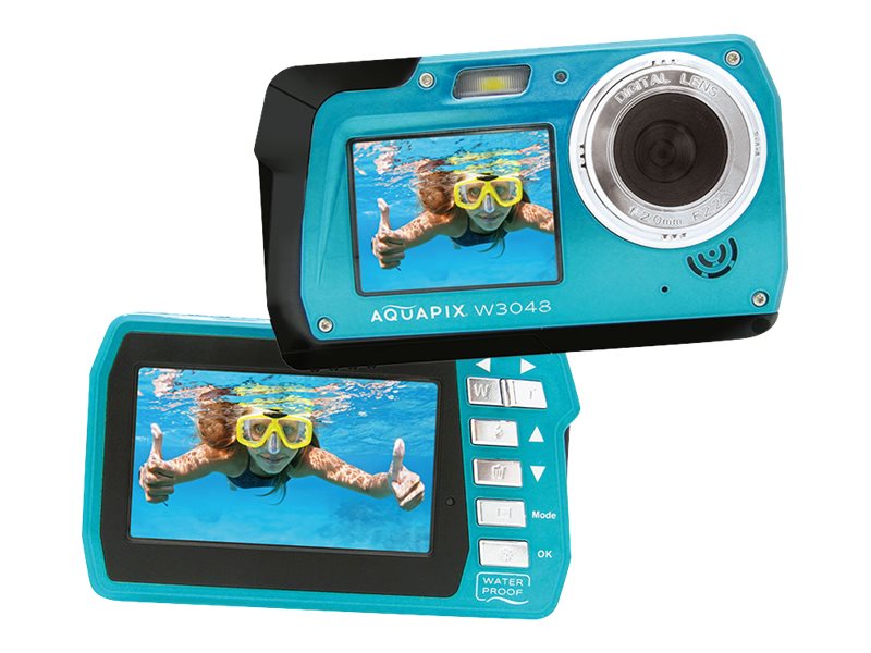 Easypix Aquapix W3048 Edge - Digitalkamera - Kompaktkamera - 13.0 MPix / 48 MP (interpoliert)