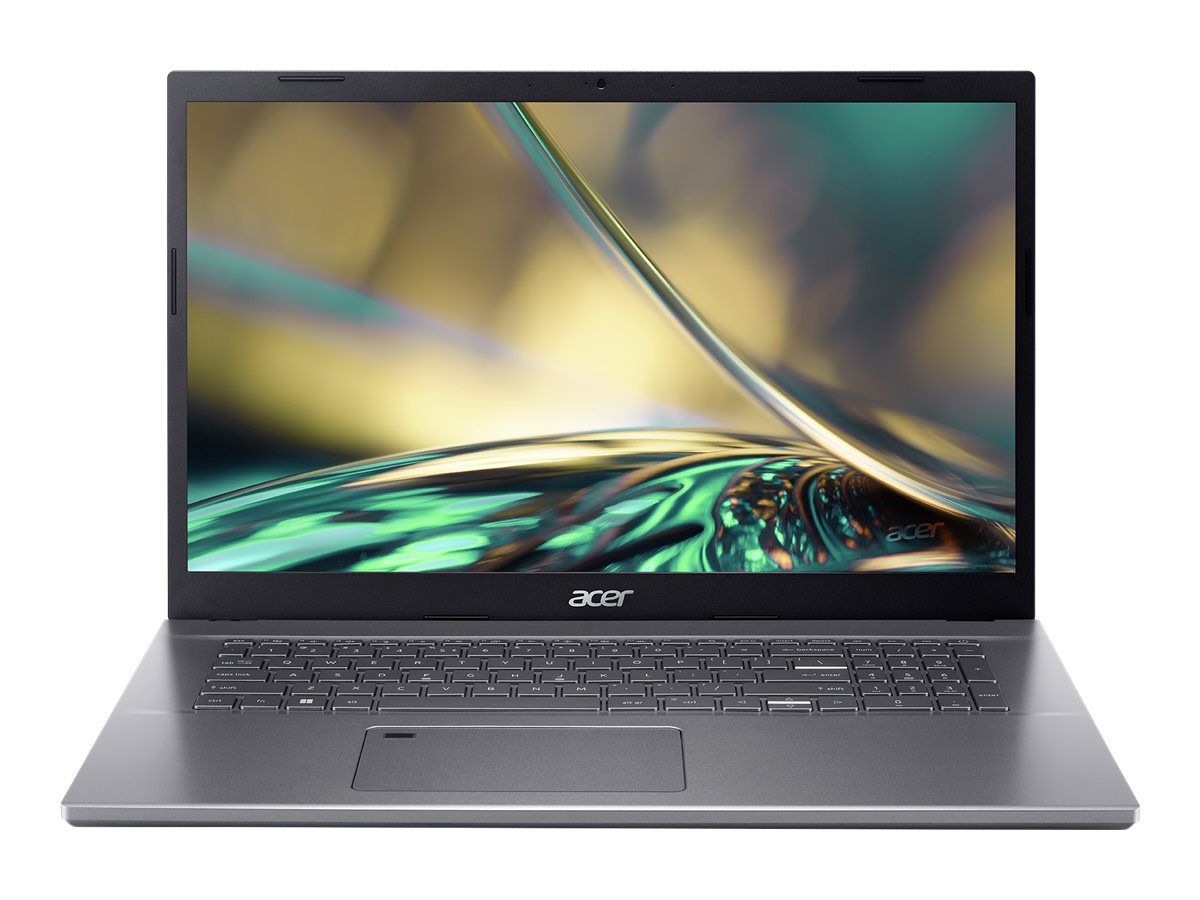 Acer Aspire 5 A517-53 - Intel Core i5 1235U / 1.3 GHz - ESHELL - Intel Iris Xe Grafikkarte - 8 GB RAM - 256 GB SSD - 43.9 cm (17.3")