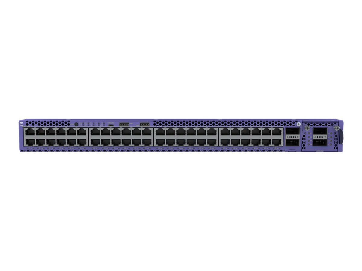 Extreme Networks ExtremeSwitching X465 Series X465-48W - Bundle - Switch - L3 - managed - 48 x 10/100/1000 (UPOE)