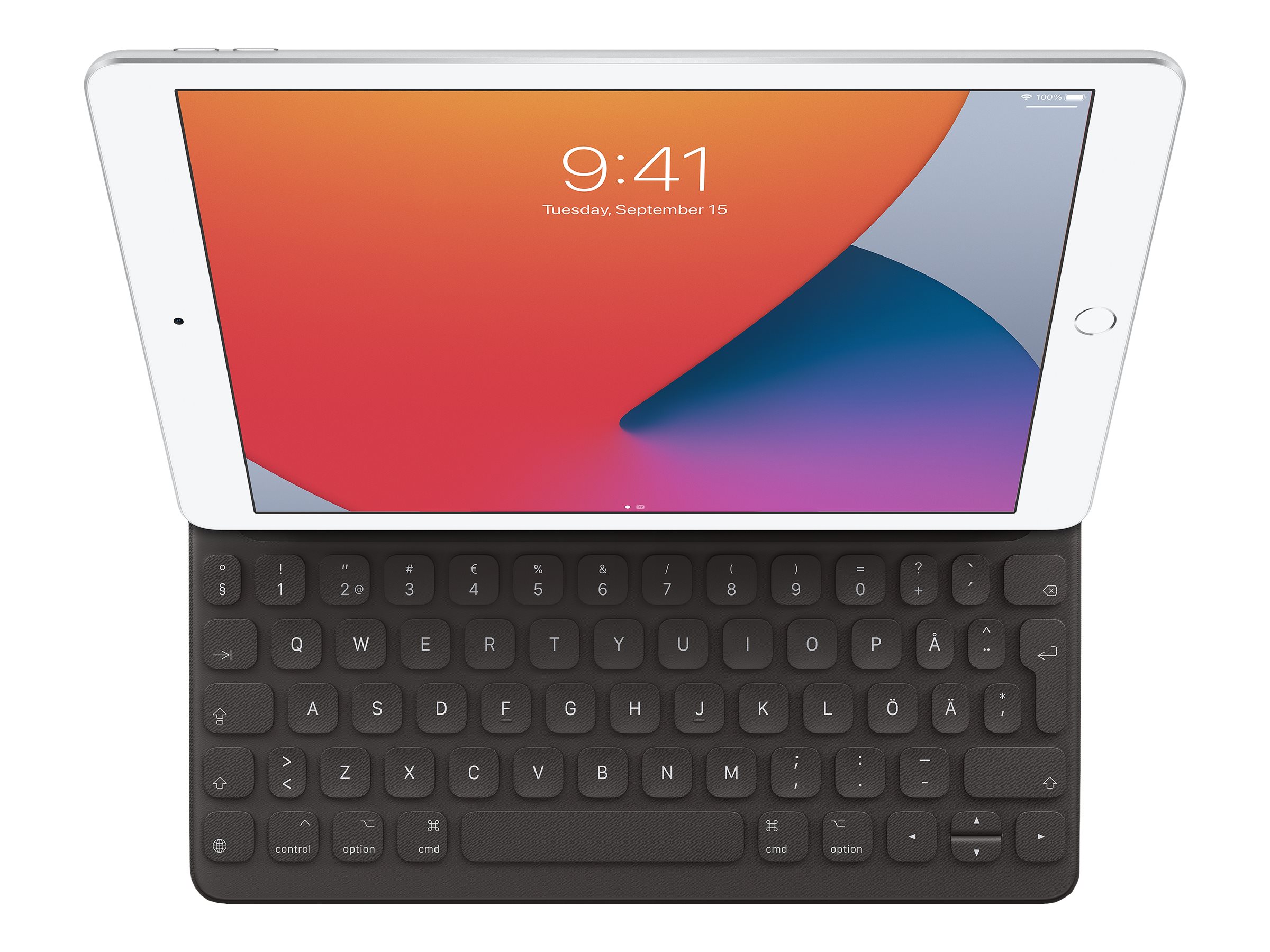 Apple Smart - Tastatur und Foliohülle - Apple Smart connector - QWERTY - Portugiesisch - für 10.2-inch iPad (7th generation, 8th generation, 9th generation)