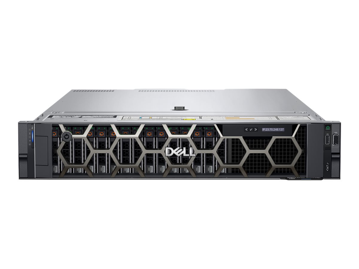 Dell PowerEdge R550 - Server - Rack-Montage - 2U - zweiweg - 1 x Xeon Silver 4310 / 2.1 GHz - RAM 32 GB - SAS - Hot-Swap 8.9 cm (3.5")