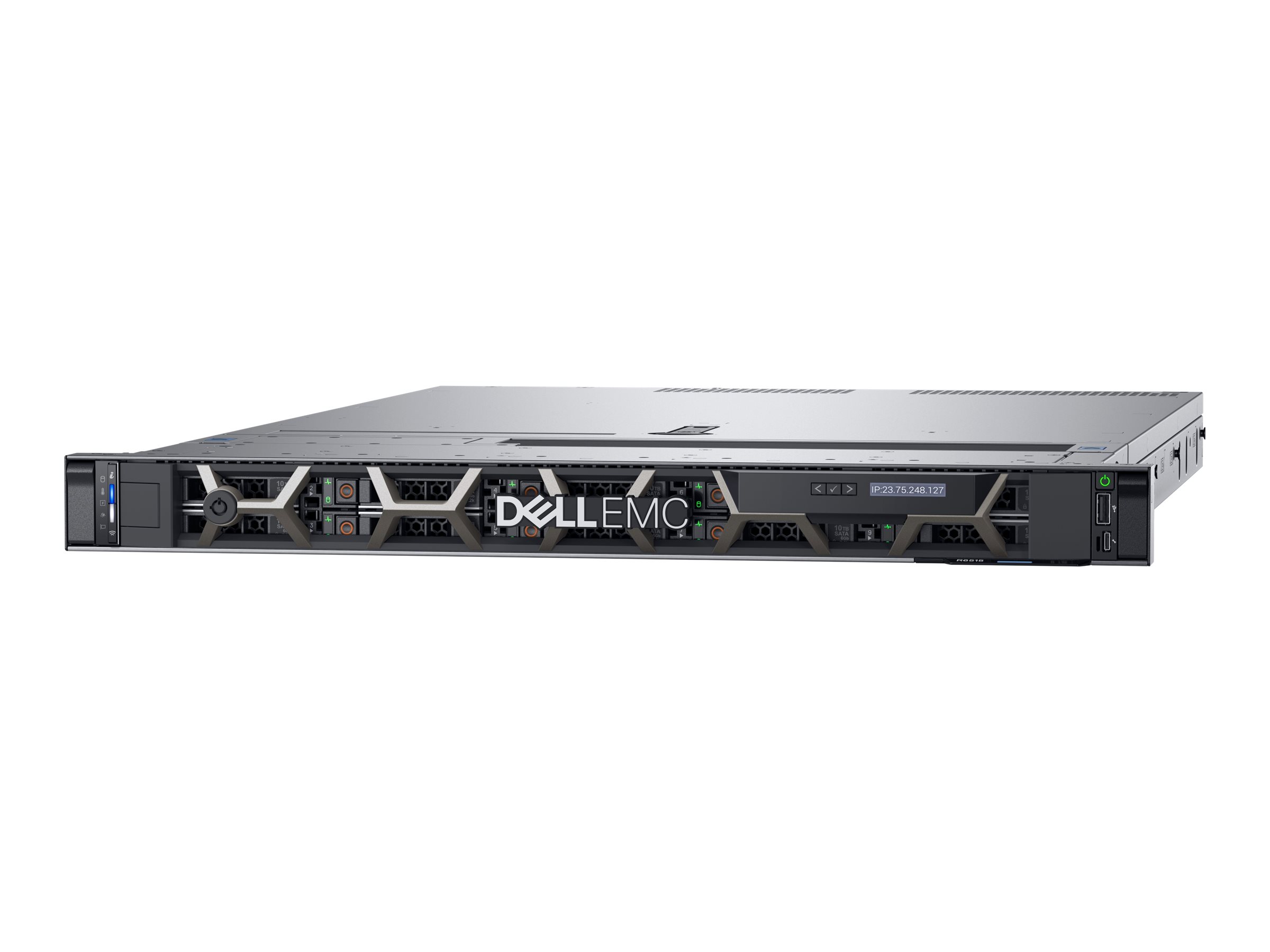 Dell PowerEdge R6515 - Server - Rack-Montage - 1U - 1-Weg - 1 x EPYC 7302 / 3 GHz - RAM 16 GB - SAS - Hot-Swap 8.9 cm (3.5")