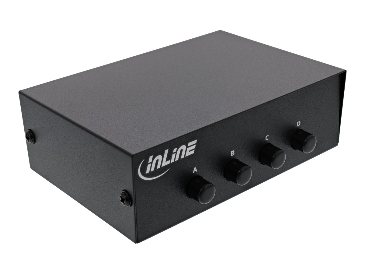 InLine Serienschalter - 4 x seriell - Desktop