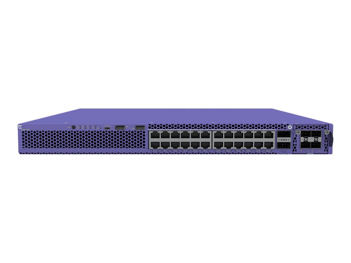 Extreme Networks ExtremeSwitching X465 Series X465-24W - Switch - L3 - managed - 24 x 10/100/1000 (UPOE)