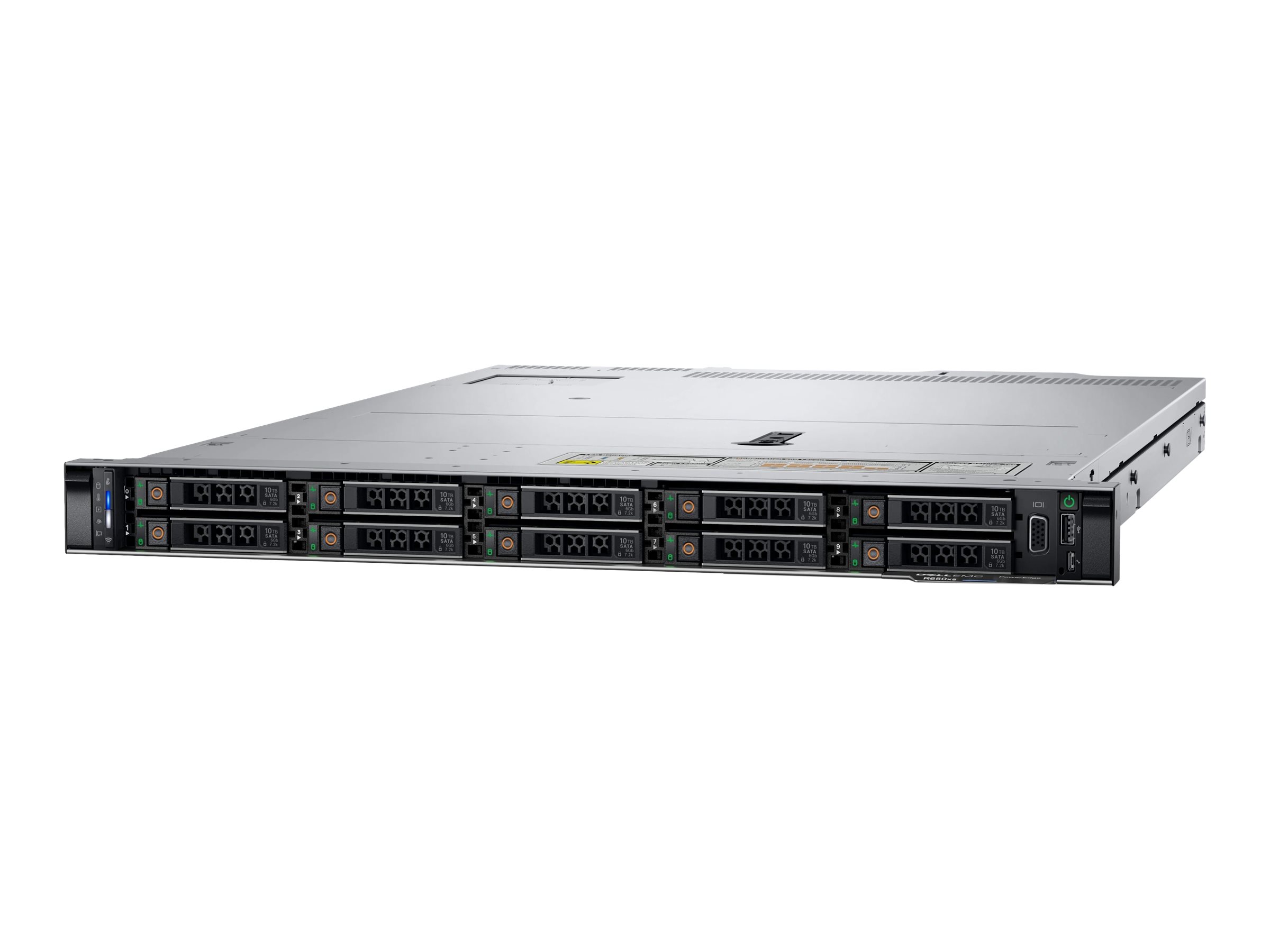 Dell PowerEdge R650xs - Server - Rack-Montage - 1U - zweiweg - 1 x Xeon Gold 5317 / 3 GHz - RAM 32 GB - SAS - Hot-Swap 8.9 cm (2.5")