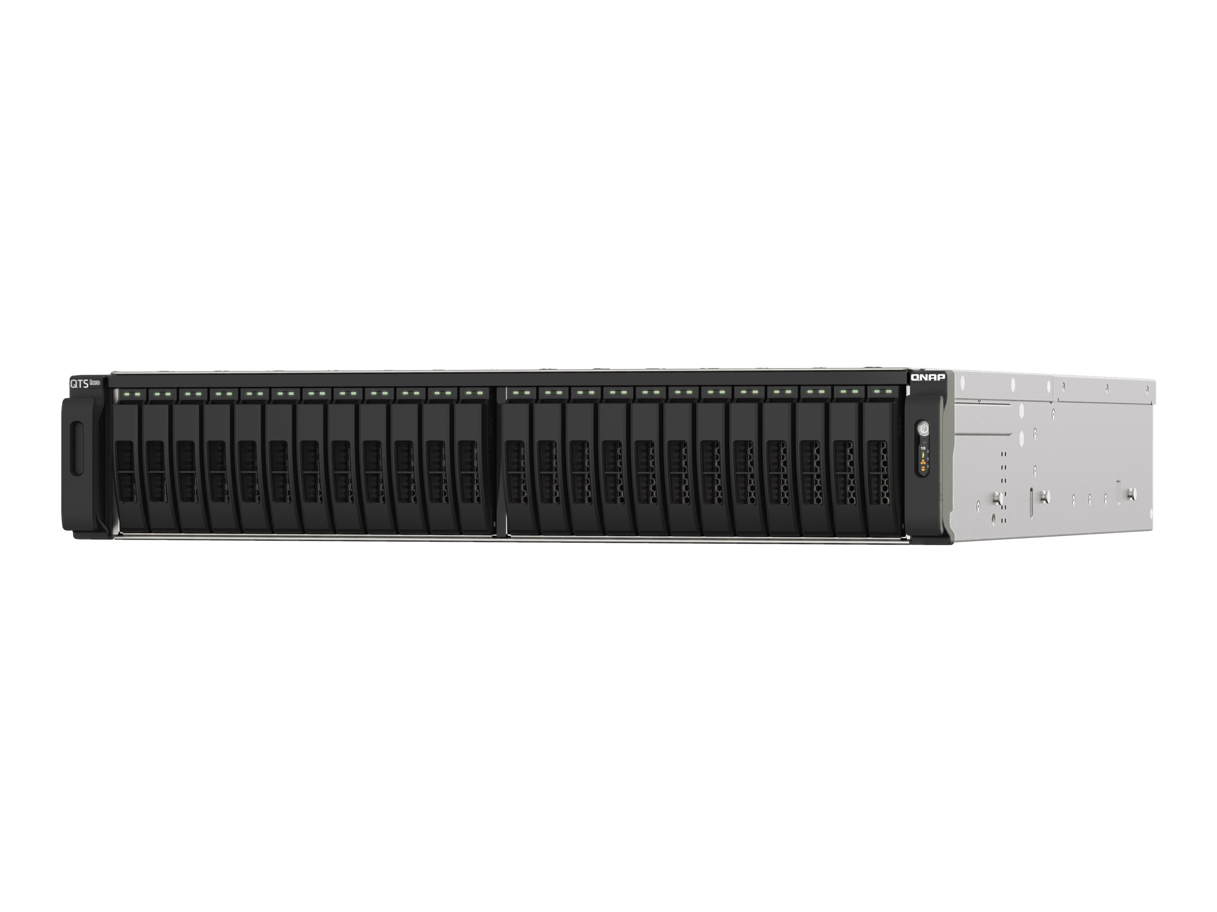 QNAP TS-H2490FU - NAS-Server - 24 Schächte - Rack - einbaufähig - PCI Express 3.0 x4 (NVMe)