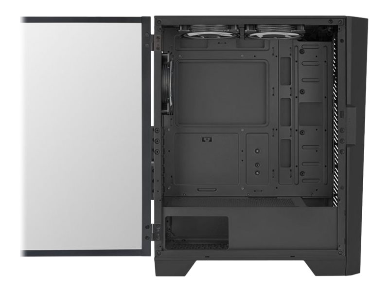 AEROCOOL ADVANCED TECHNOLOGIES AeroCool Mirage-G-BK-v1 - MDT - ATX - Seitenteil mit Fenster (gehärtetes Glas)