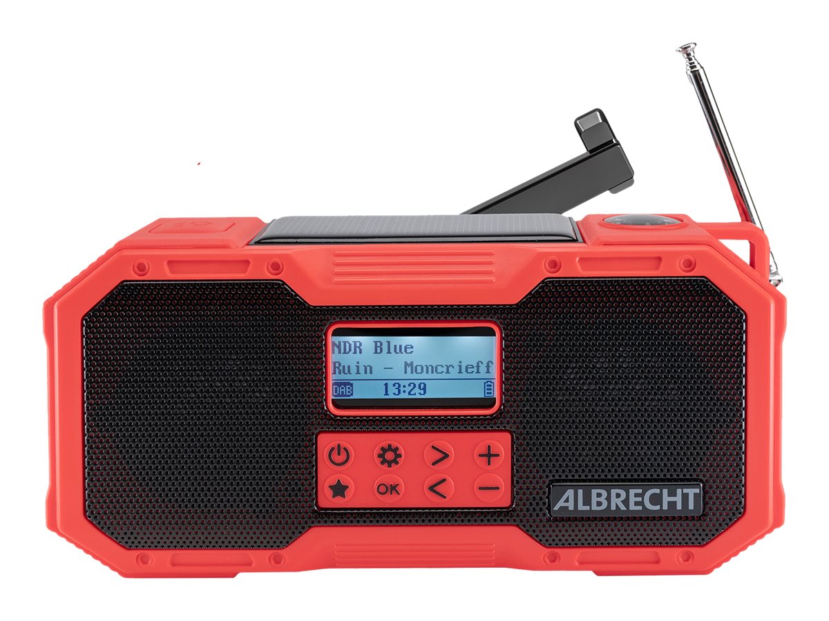 Albrecht DR 112 - Tragbares DAB-Radio - 5 Watt