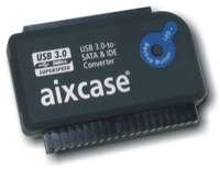Aixcase blackline AIX-BLUSB3SI-PS - Speicher-Controller mit OneTouchEasy-Button (OTB)