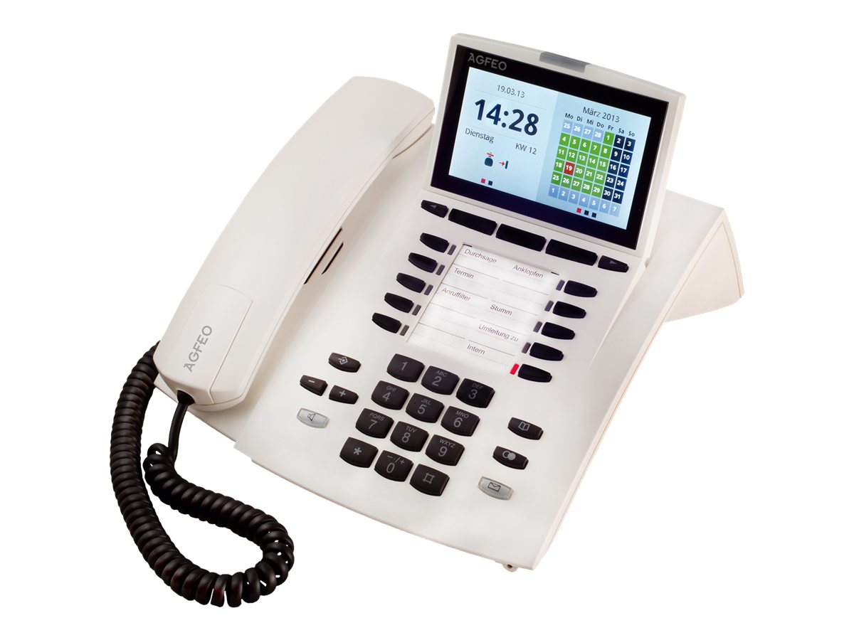 AGFEO ST 45 - Digitaltelefon - Pure White
