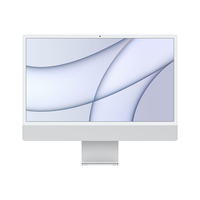 Apple iMac 4.5k Z13K 59.62cm 23.5Zoll M1 chip 8C CPU/7C GPU/16C N.E. 16GB 512GB SSD Gbit Eth. MM MaKey DE - Silber