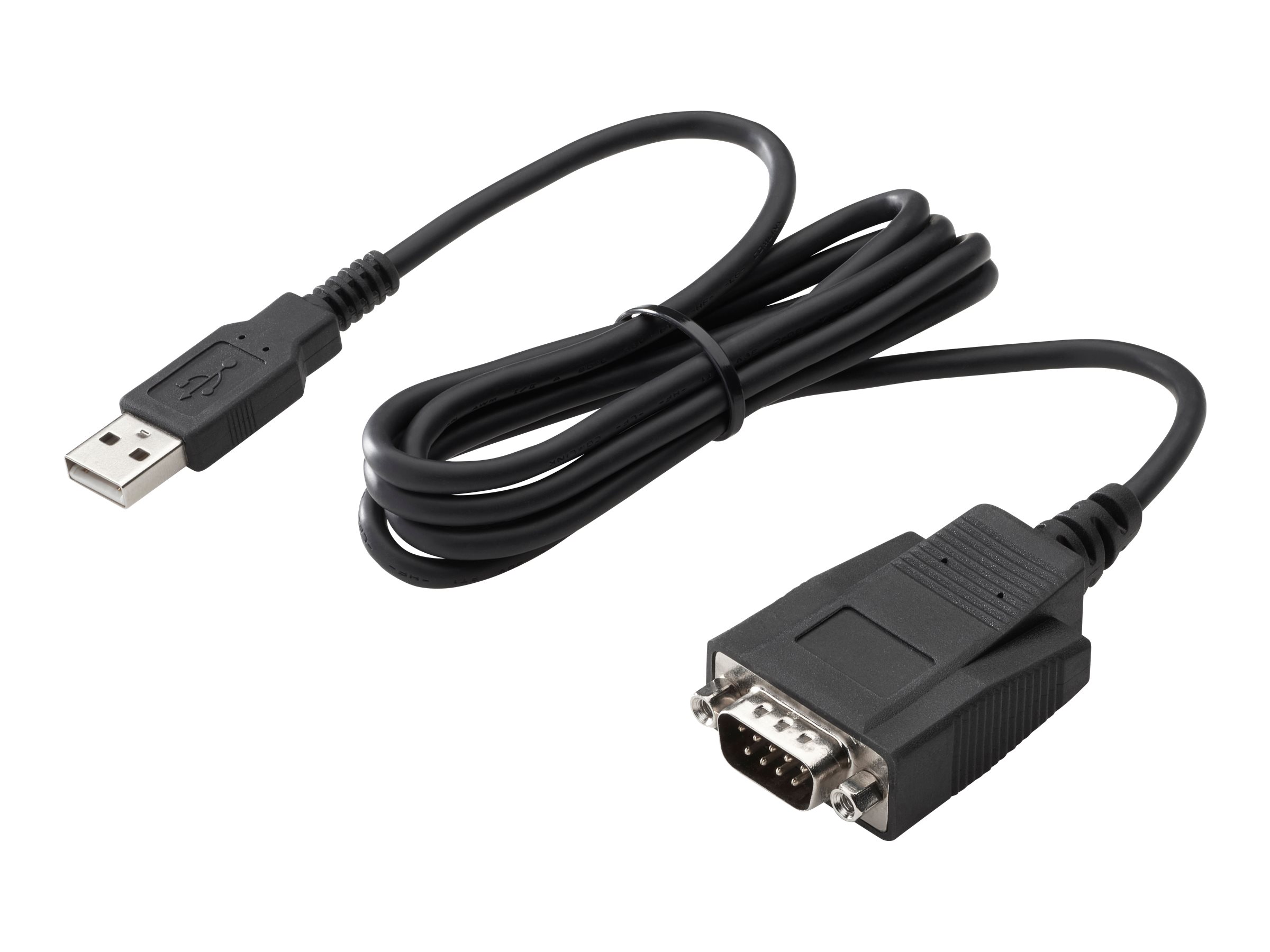 HP  Serieller Adapter - USB - RS-232 x 1 - Schwarz