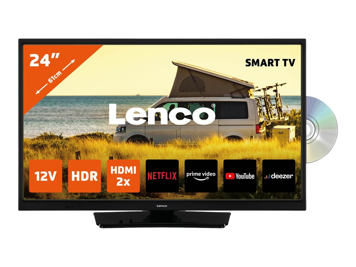 Lenco DVL-2483BK - 61 cm (24") Diagonalklasse LCD-TV mit LED-Hintergrundbeleuchtung