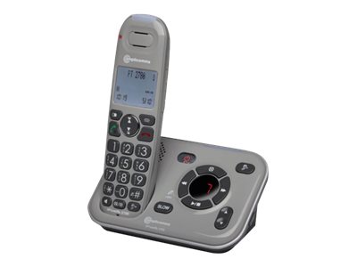 Audioline PowerTel 2780 - Schnurlostelefon - Anrufbeantworter mit Rufnummernanzeige