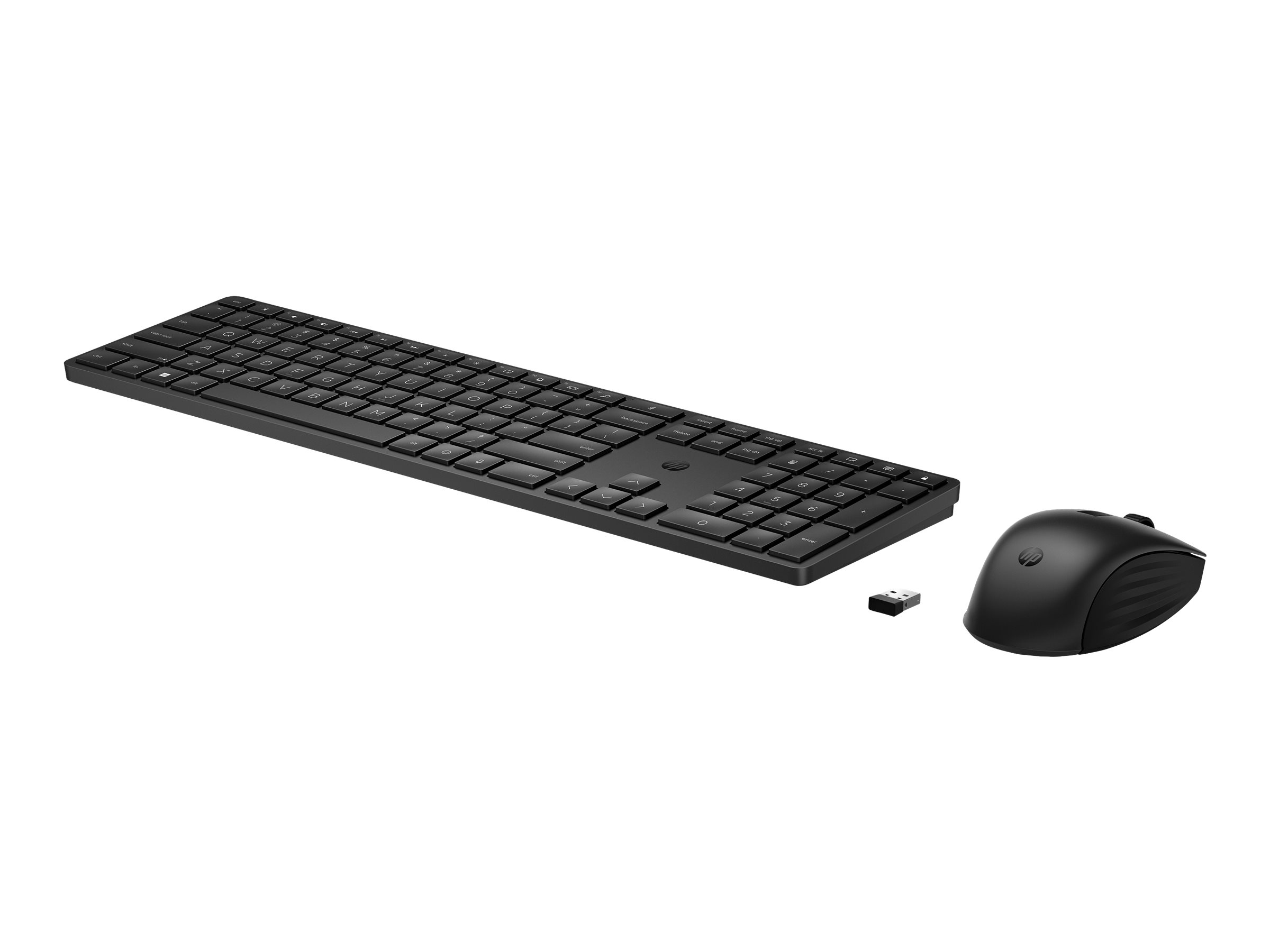 HP 650 - Tastatur-und-Maus-Set - kabellos - 2.4 GHz