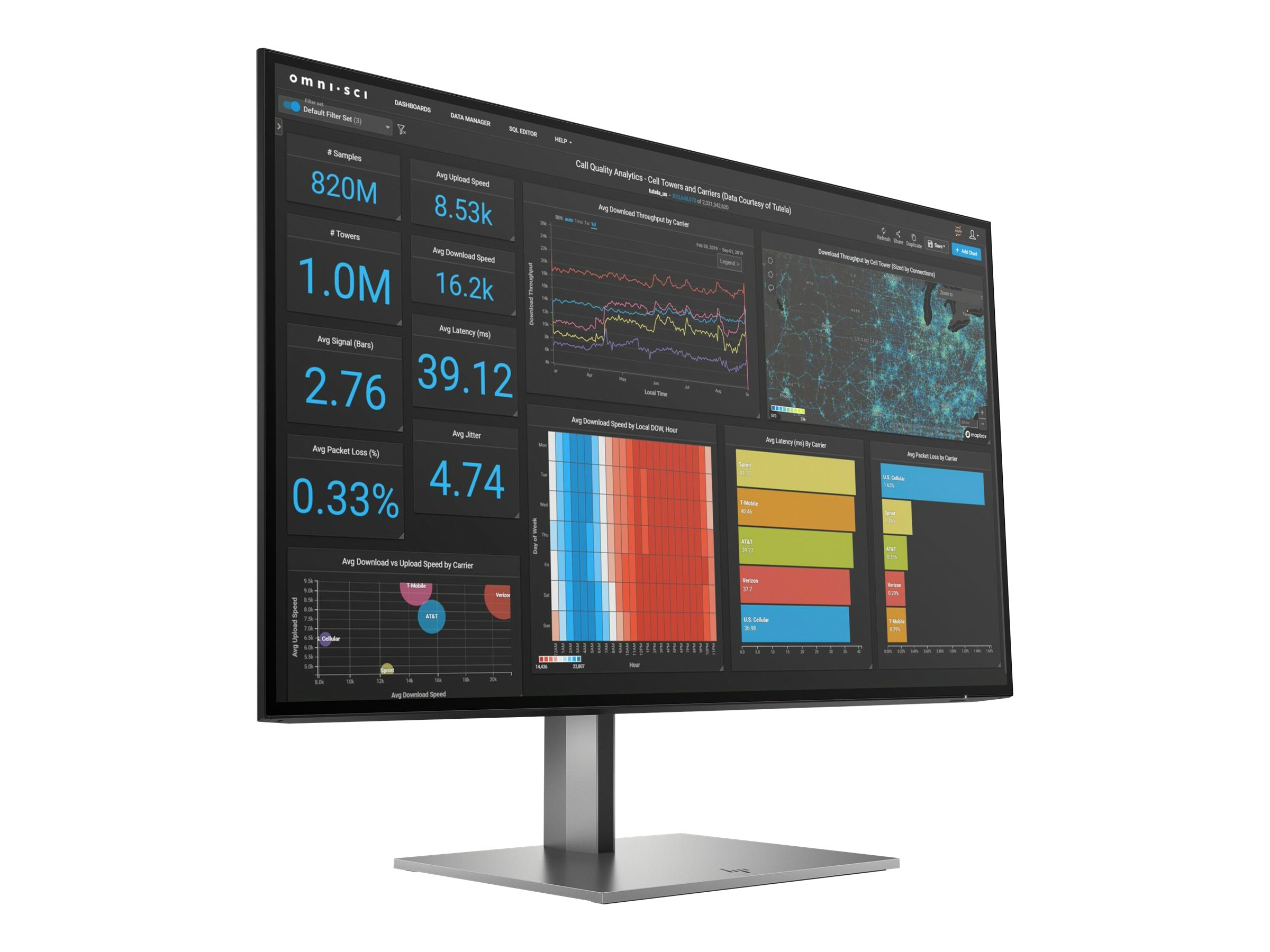 HP Z27q G3 - LED-Monitor - 68.6 cm (27") - 2560 x 1440 QHD @ 60 Hz