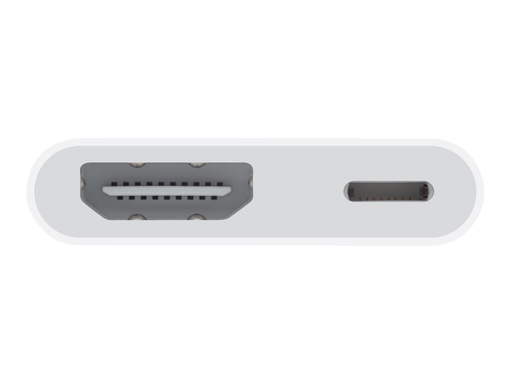 Apple Lightning Digital AV Adapter - Lightning-Kabel - Lightning männlich zu HDMI, Lightning weiblich - für iPad/iPhone/iPod (Lightning)