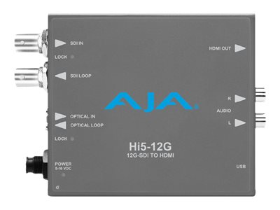 AJA HI5-12G - 12G-SDI auf HDMI Video- und Audiowandler