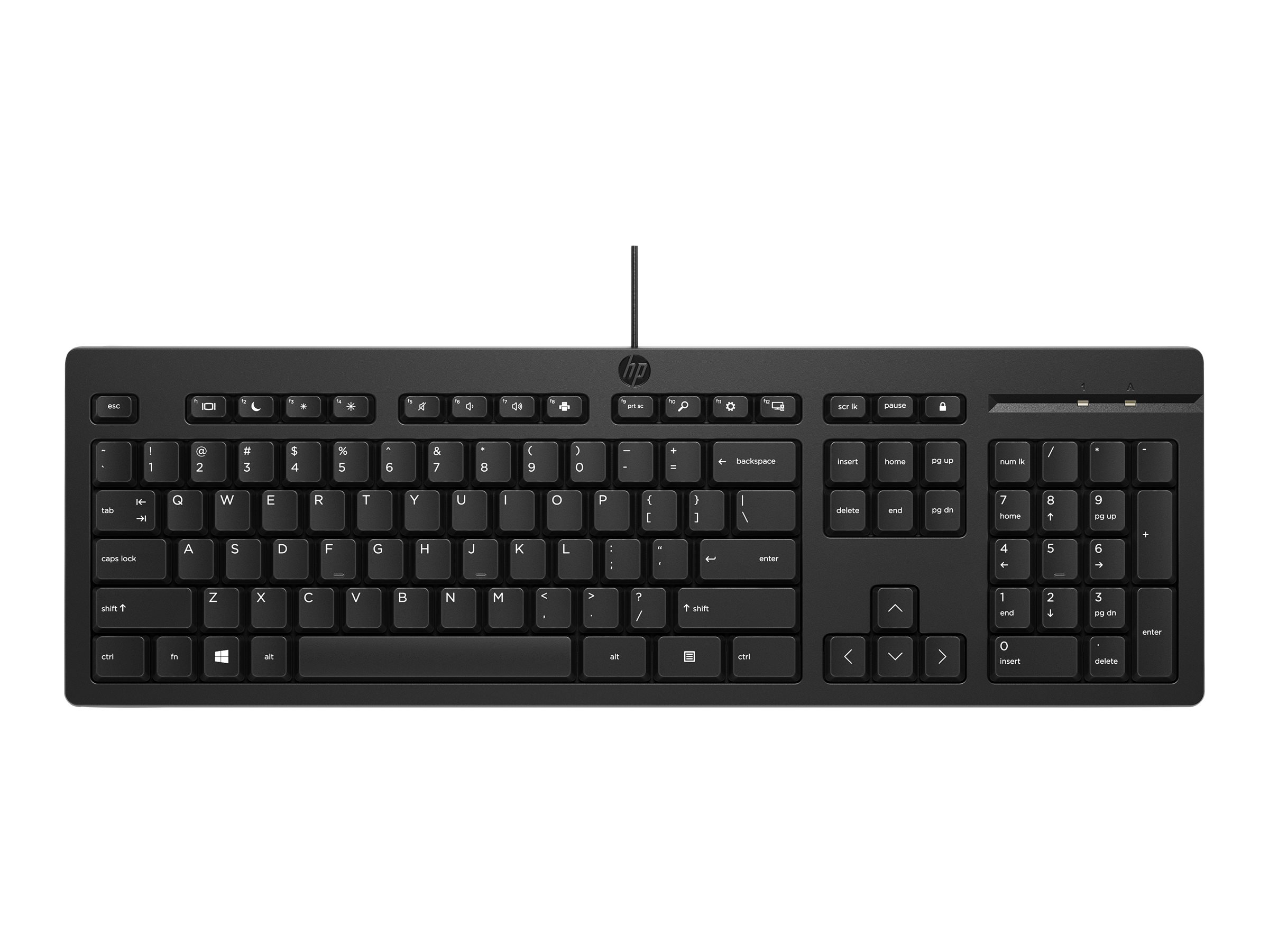 HP 125 - Tastatur - USB - QWERTY - Englisch - für HP 34