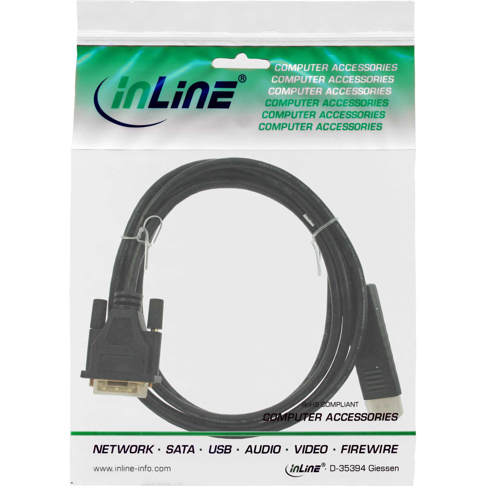 InLine DisplayPort-Kabel - DisplayPort (M)