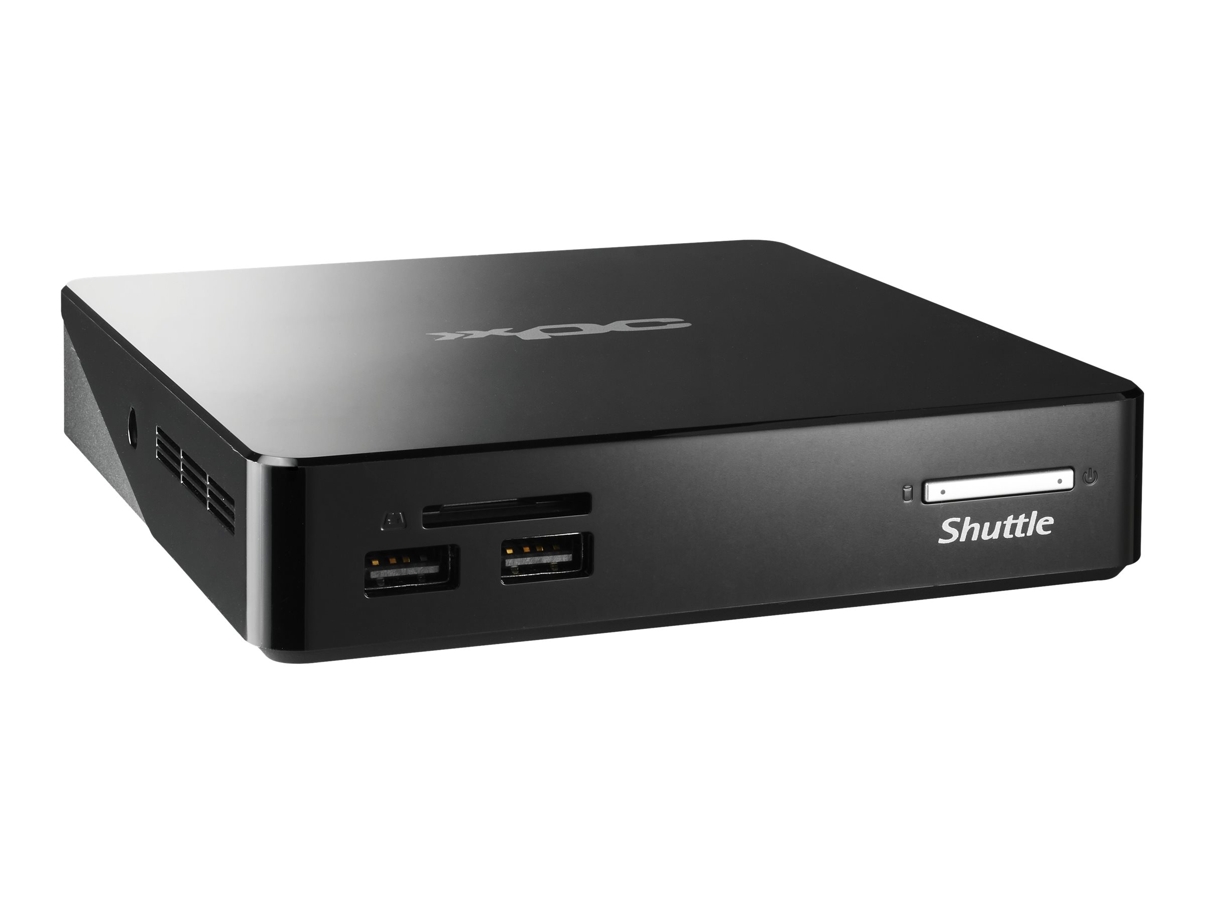 Shuttle XPC nano NS02AV2 - Android-PC - Mini-PC - 1 RK3368 / 1.5 GHz - RAM 2 GB - Flash - eMMC 16 GB - PowerVR SGX6110 - GigE - WLAN: 802.11a/b/g/n/ac, Bluetooth 5.0 - Android 8.1 (Oreo)