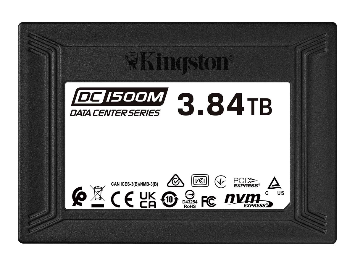 Kingston Data Center DC1500M - SSD - 3.84 TB - intern - 2.5" (6.4 cm)