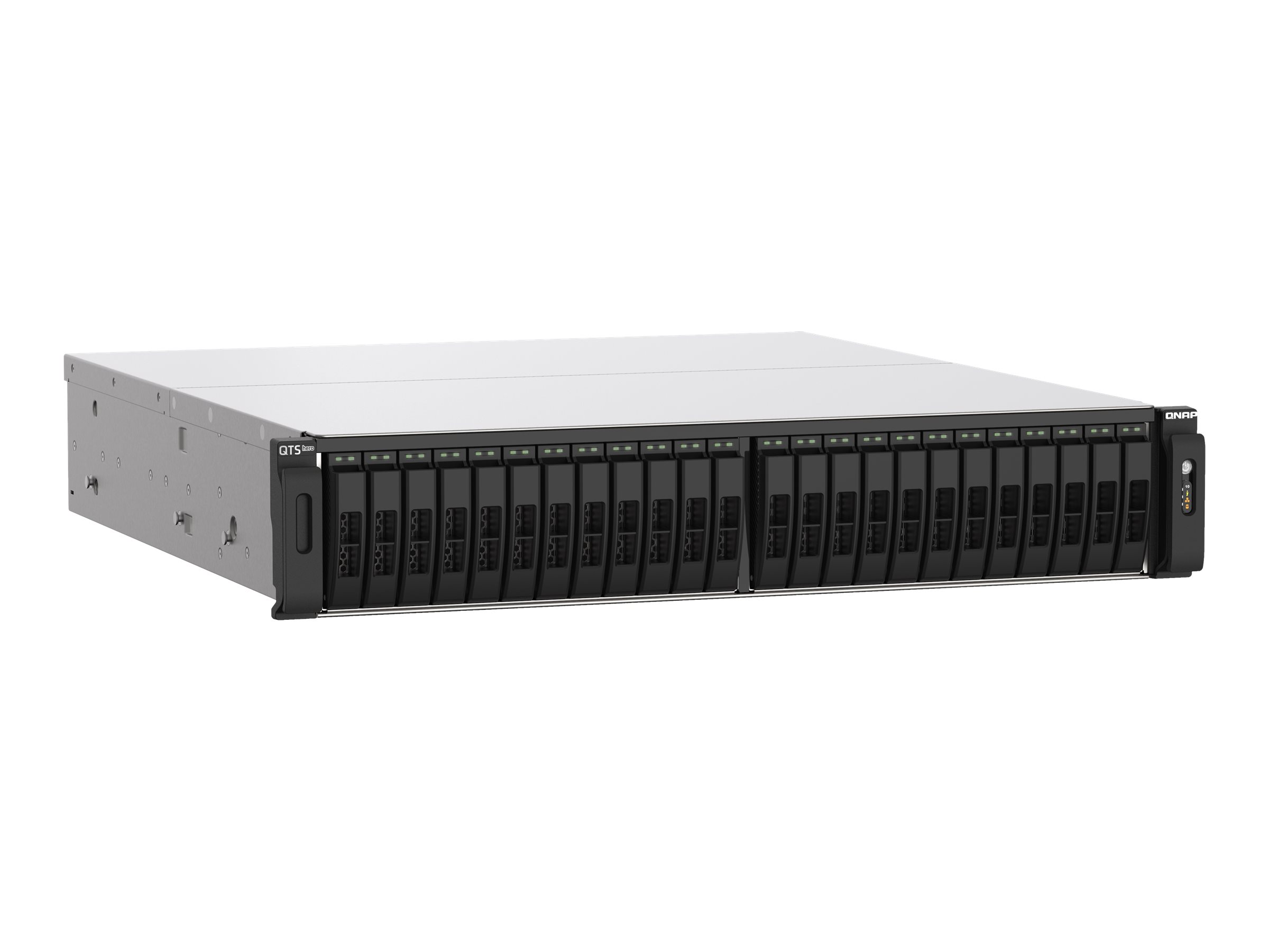 QNAP TS-H2490FU - NAS-Server - 24 Schächte - Rack - einbaufähig - PCI Express 3.0 x4 (NVMe)